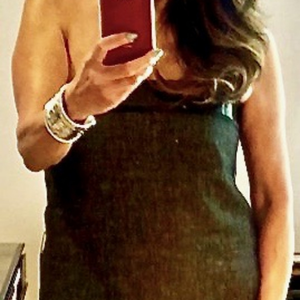 LAST CALL!  Alberta Ferretti Rare Strapless Multi Media Mini Cocktail Dress